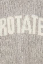 knitted logo sweater - Bilde 3