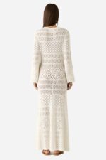 Bruna pointelle long sleeve dress - Bilde 3