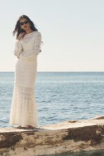Bruna pointelle long sleeve dress - Bilde 2