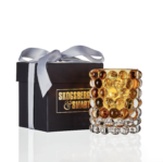 Hurricane Lamp Boule Amber
