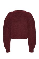 Knit puffsleeve cardigan - Bilde 2