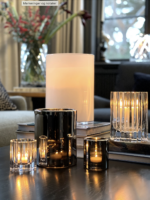 Hurricane Lamp Medium Silver - Bilde 3
