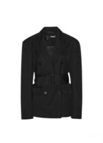 Belted blazer