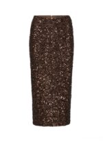 Sequin pencil skirt
