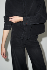 Ellen french jeans wash milano black - Bilde 3
