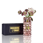 Hurricane  boule mini vase rose