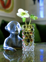 Hurricane  boule mini vase olive - Bilde 4