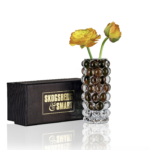 Hurricane  boule mini vase tobacco
