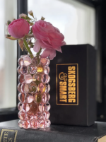 Hurricane  boule mini vase rose - Bilde 3