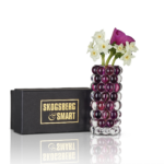 Hurricane  boule mini vase heather