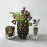 Hurricane  boule mini vase tobacco - Bilde 2