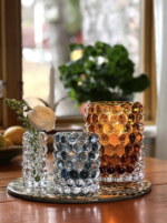 Hurricane  boule mini vase clear - Bilde 4