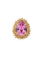 Classic Gemma Ring Gold Dark Rose