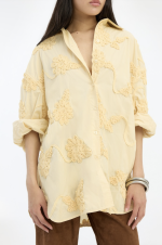 Flower oversized shirt - Bilde 2