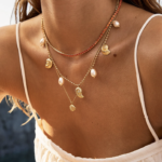Seadora Necklace Gold - Bilde 3