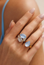 Mini Carolina Ring Gold Sky Combo - Bilde 2