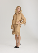 Bay fringe jacket