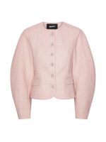 Cocoon sleeved jacket