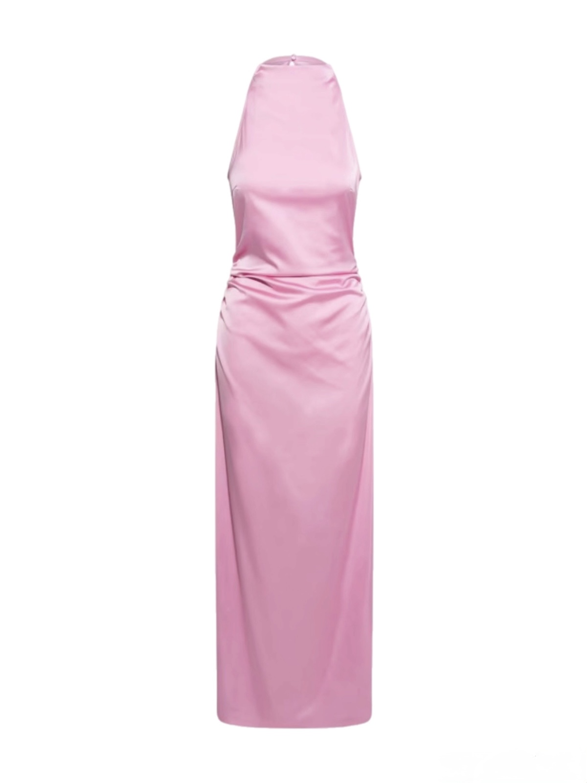a5540fc6-6c5b-4fcb-ba77-3ed8b721e83e.jpg Halterneck ruched maxi - Bilde 1