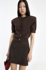 Short knit cardigan - Bilde 2
