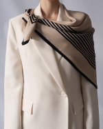 Wool Striped Scarf - Bilde 4