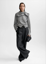 Mina Stiched Merino Scarf - Bilde 2
