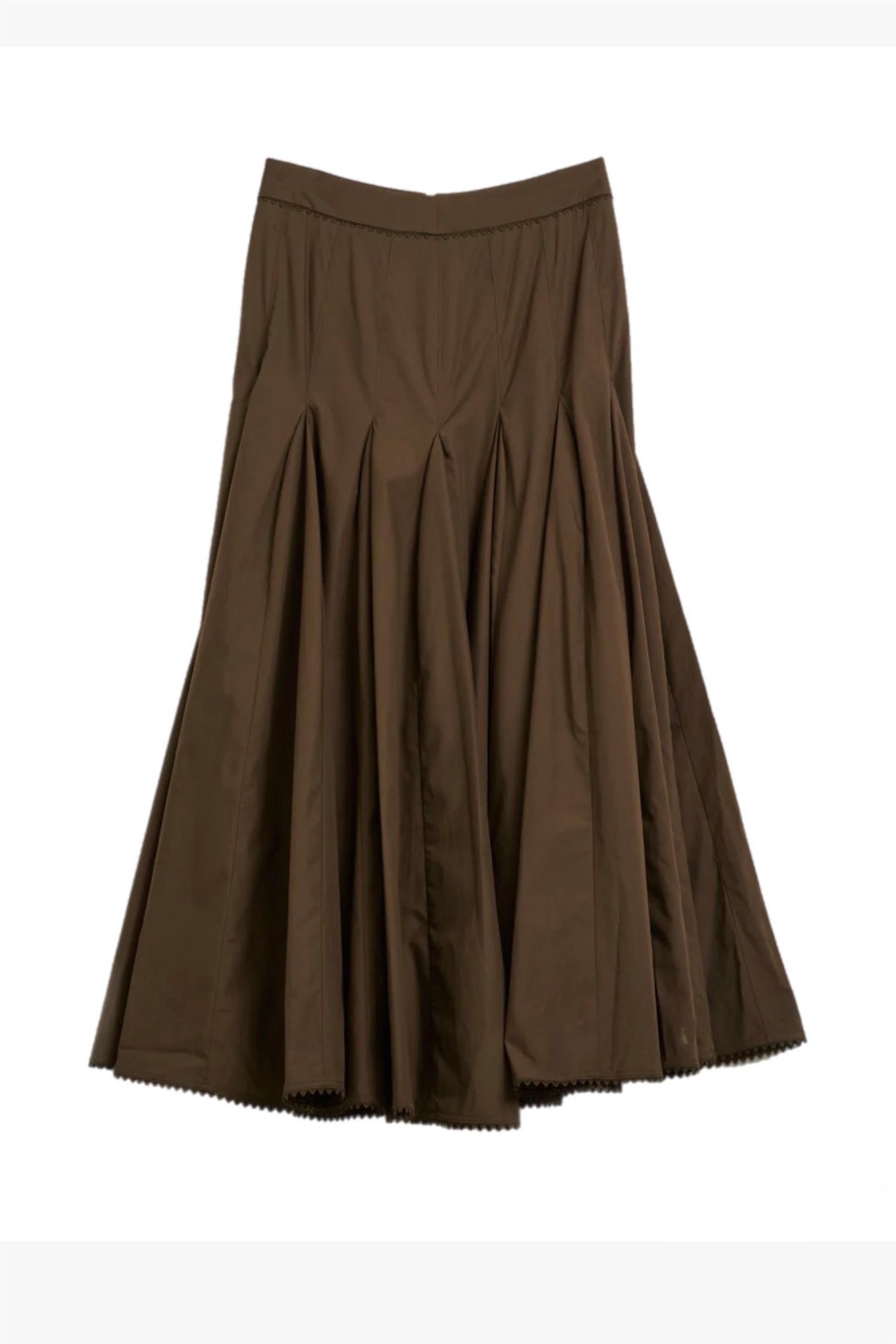 13fcc6f6-c5e7-4479-be53-fdf6e7496234.jpg Dasha poplin skirt - Bilde 1