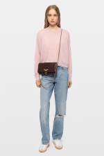 Rock Grained Leather clutch - Bilde 4
