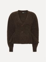 Knit Peplum Cardigan