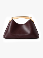 Mini Boomerang leather wine
