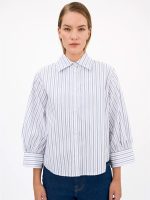 Key Hepburn Shirt Wash Cannes Stripe - Bilde 3