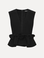 V-neck Flower Top