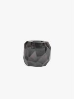 Storm t-light candle holder grey