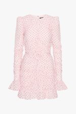 Mini ruched dress