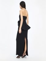 Long Flower Strapless Dress - Bilde 5